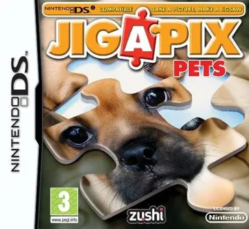 Jigapix - Pets (USA) (En,Fr,Es) (NDSi Enhanced) box cover front